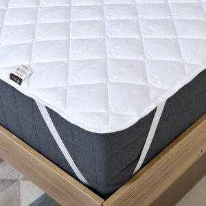 Наматрацник стьобаний Comfort зі стрічками по кутах TM IDEIA 140*200 см - Зображення 2